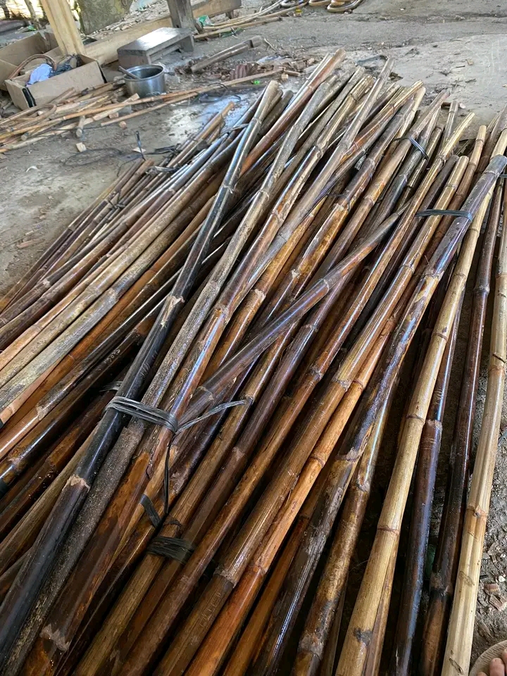 Rattan material processing by PT TATA SUMBER INTI