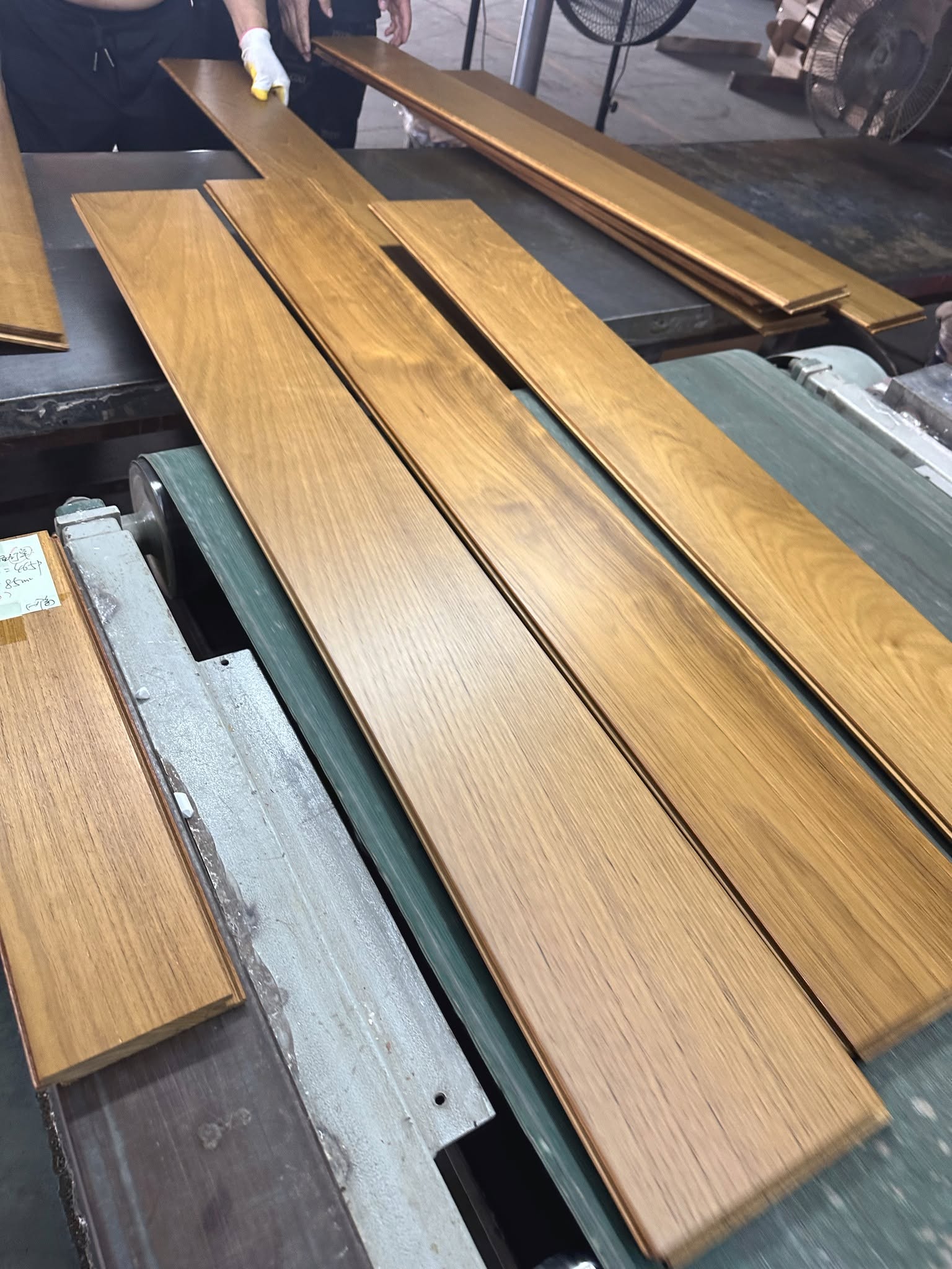 Teak Tongue Groove Floor