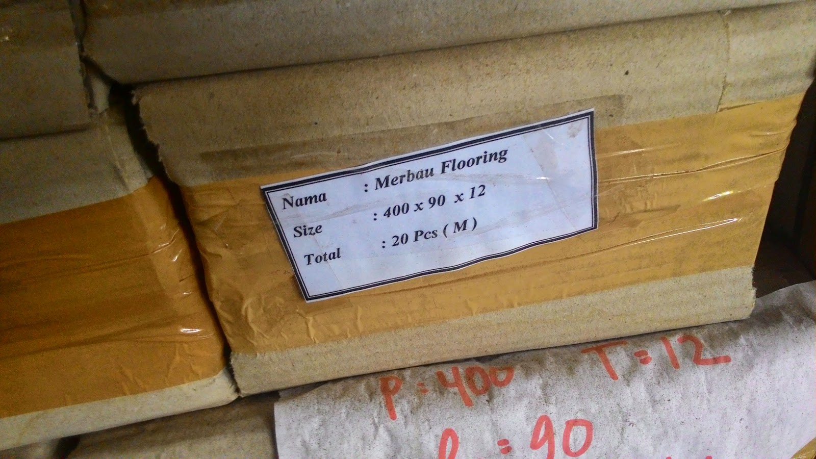 Merbau Wooden Flooring Profile